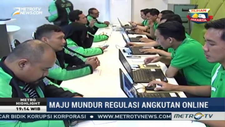 Maju Mundur Regulasi Angkutan Online