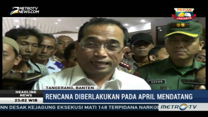 Menhub Sosialiasikan Revisi Permenhub 32 di Tangerang