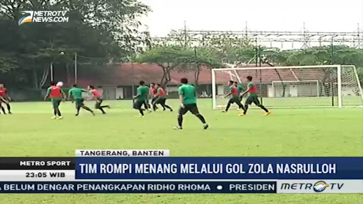 Game Internal Akhiri Masa Latihan Timnas U-22