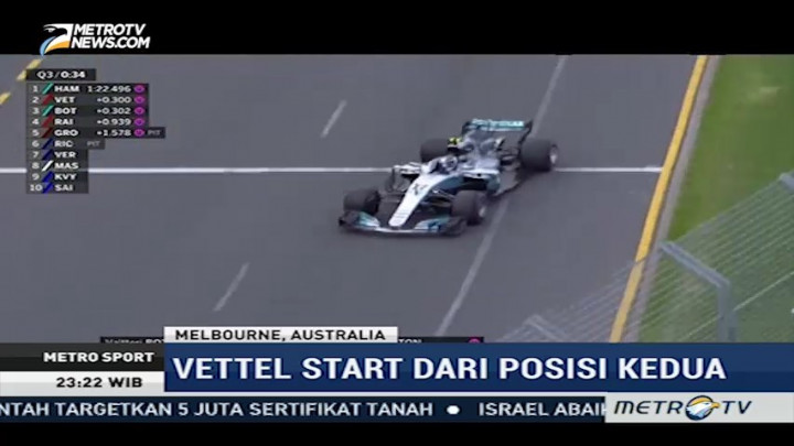 Hamilton Raih Pole Position di GP Australia