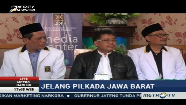 PKS Jaring Lima Nama Bakal Cagub Jawa Barat 2018