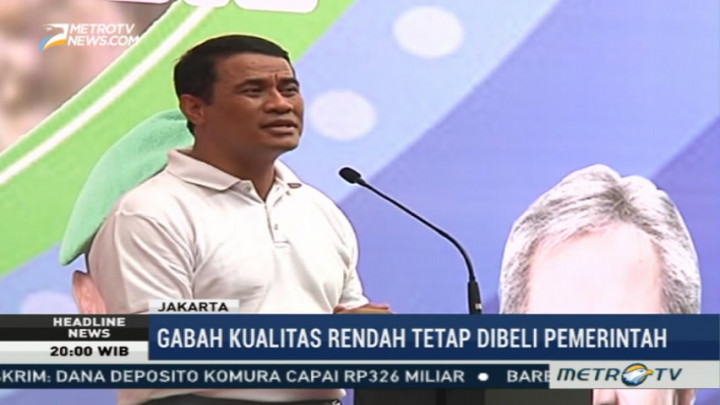 Pemerintah Jamin Tetap Serap Gabah Petani Kualitas Rendah