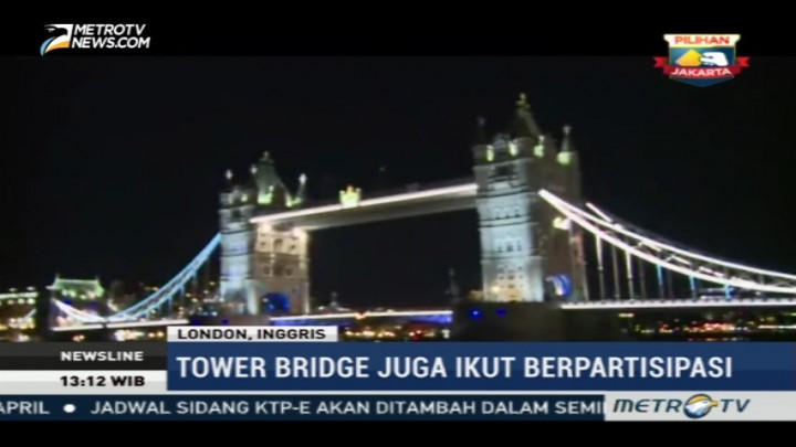 Peringatan Earth Hour di Berbagai Belahan Dunia