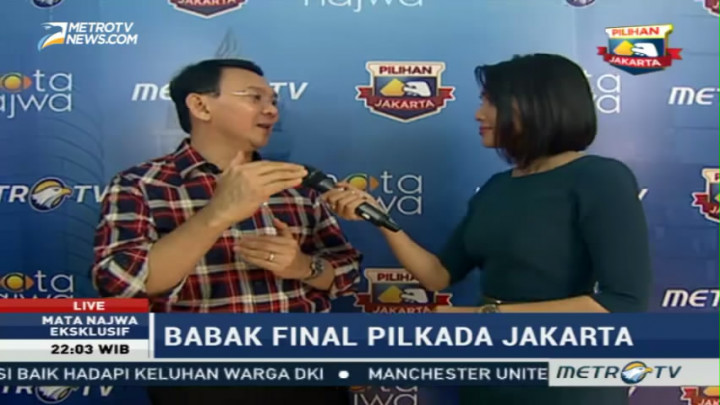 Terlihat Tenang Saat Debat, Ahok: Sekarang Sudah Jadi Basuki