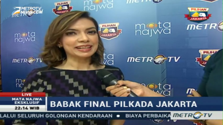 Najwa Shihab: Semoga Warga DKI Bisa Mantapkan Pilihannya