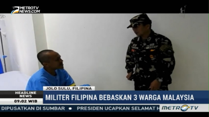 Militer Filipina Selamatkan Tiga WN Malaysia Korban Sandera Abu Sayyaf