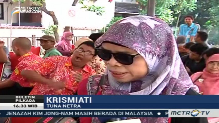 KPU Jakut Kembali Gelar Sosialiasi kepada Pemilih Disabilitas