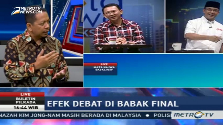 Debat Pilgub DKI, Najwa Shihab Dinilai Beri Pertanyaan Lebih Personal