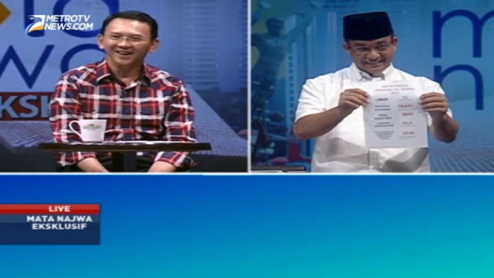 Anies: Saya Sedang Berusaha Pecat Pak Basuki Sebagai Gubernur