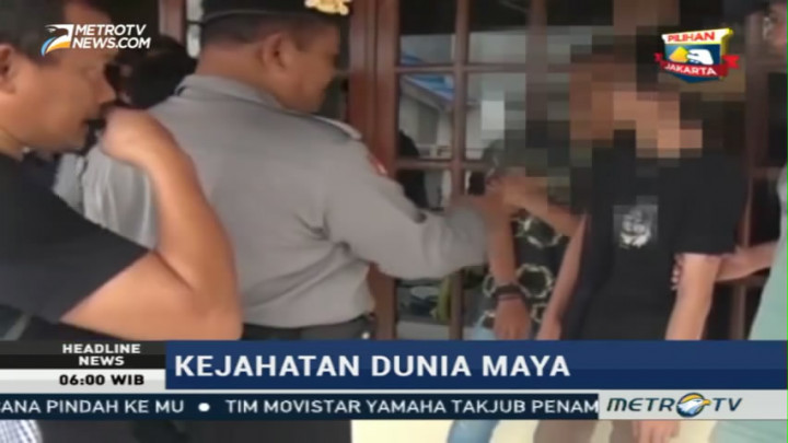 Belasan Remaja Pelaku <i>Cyber Crime</i> Ditangkap