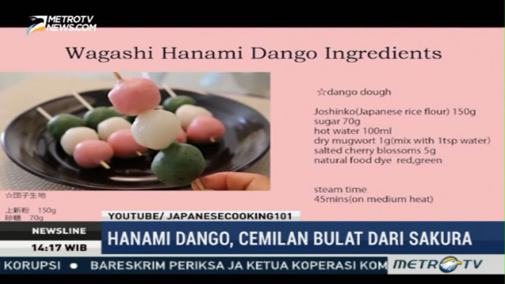 Beragam Cemilan dari Bunga Sakura