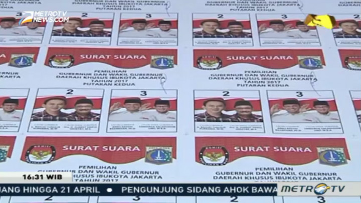 KPU DKI Mulai Distribusikan Surat Suara