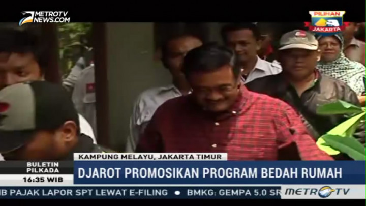 Sandiaga Kampanye di Jati Pulo, Djarot ke Jatinegara