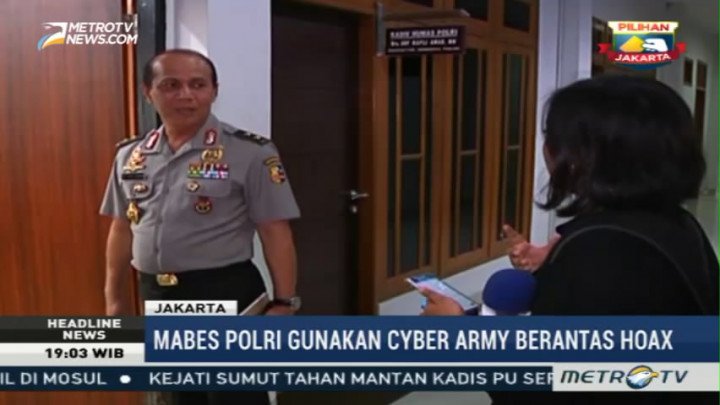 Polisi Buru Penyebar Hoax Penculikan Anak