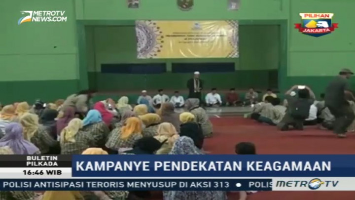 Pengajian Jadi Cara Partai Pendukung Ahok-Djarot Galang Suara