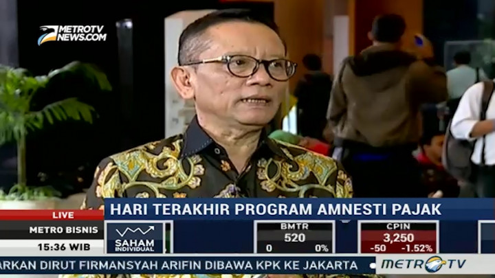 Dirjen Pajak: Tax Amnesty Periode III Berhasil