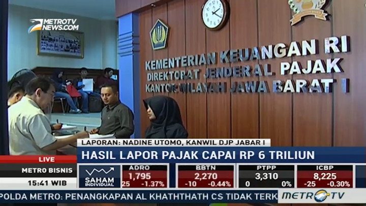 Kantor Pajak di Bandung & Jakarta Diserbu Wajib Pajak