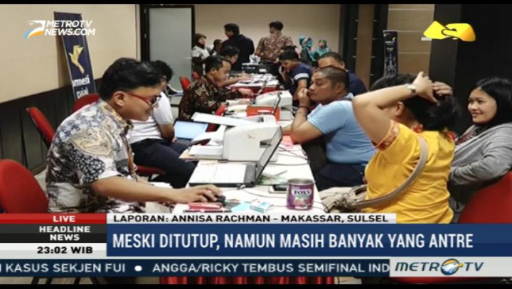 Tax Amnesty Resmi Ditutup, Wajib Pajak di Makassar Masih Antre