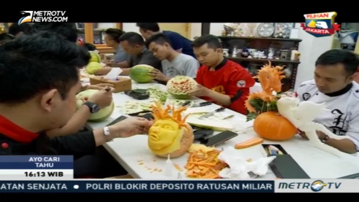 Fruit Carving, Seni Mengukir Buah-buahan