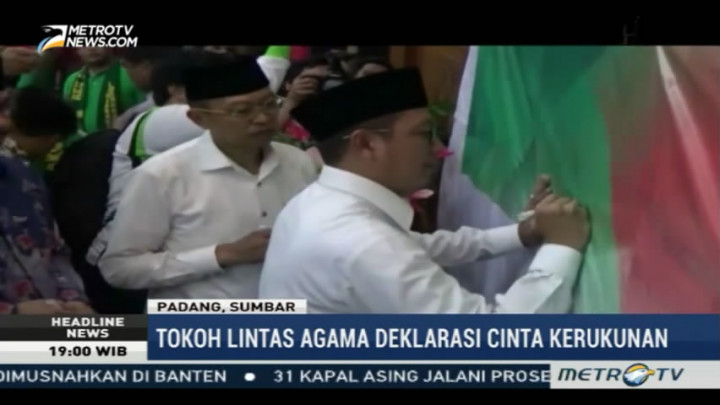 Tokoh Lintas Agama Deklarasi Cinta Kerukunan