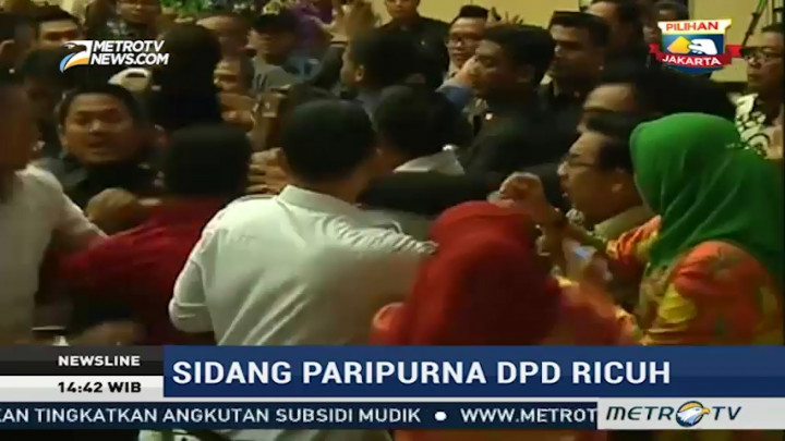 Pemilihan Ketua DPD Berlangsung Ricuh
