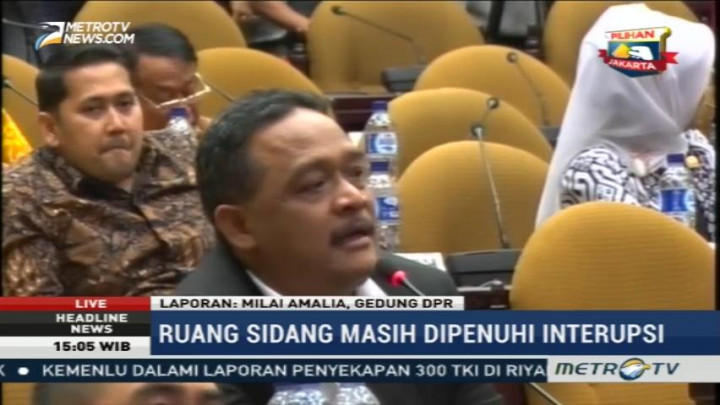 Rapat Paripurna DPD Dihujani Interupsi