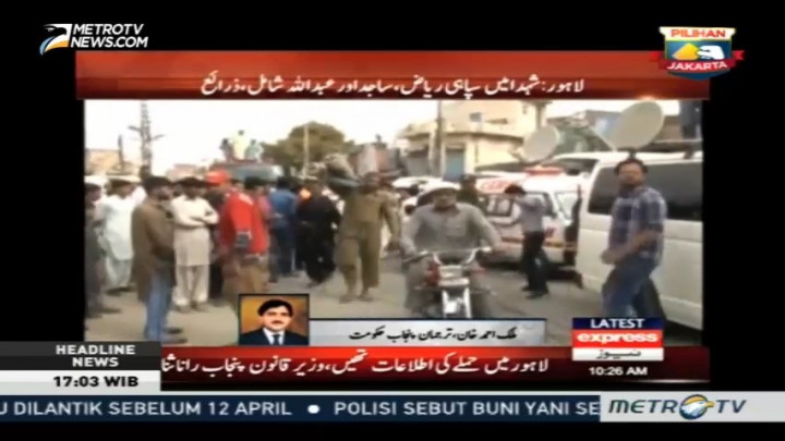 Ledakan Bom di Pakistan Tewaskan 6 Orang