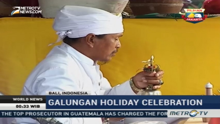 Galungan Holiday Celebration in Bali