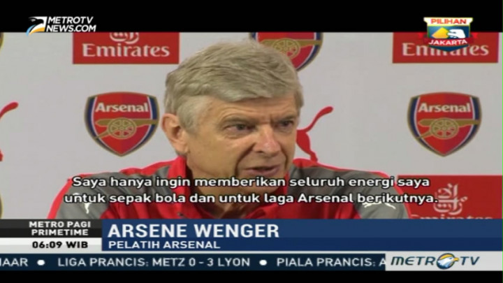 Wenger Yakin Arsenal Masuk Empat Besar