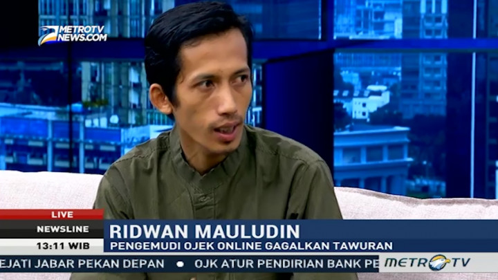 Aksi Heroik Pengemudi Ojek Online (2)