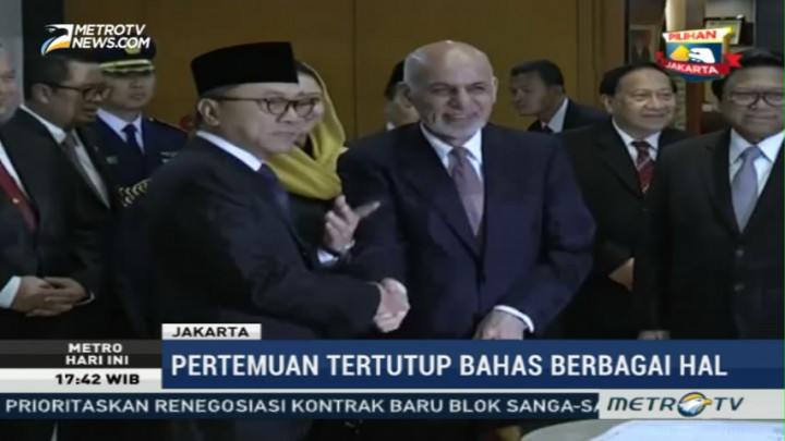 Pimpinan MPR Terima Kunjungan Presiden Afghanistan