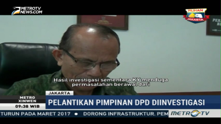 Pelantikan Pimpinan DPD, KY Sebut MA Langgar Kode Etik