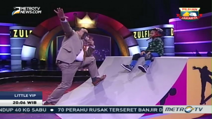 Aksi Keren Skateboarder Cilik
