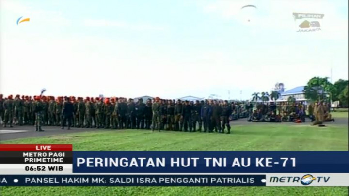 Peringatan HUT ke-71 TNI AU di Halim Perdanakusuma Terbuka untuk Umum