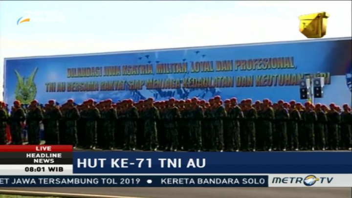Bandara Halim Ditutup Selama Perayaan HUT TNI AU