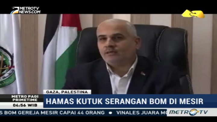 Hamas Kutuk Serangan Bom di Mesir