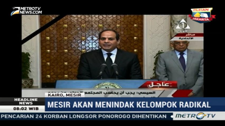 Gereja Dibom, Mesir Berlakukan Status Darurat