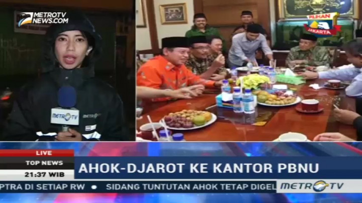 Ahok-Djarot Minta Masukan Said Aqil Soal Pilkada