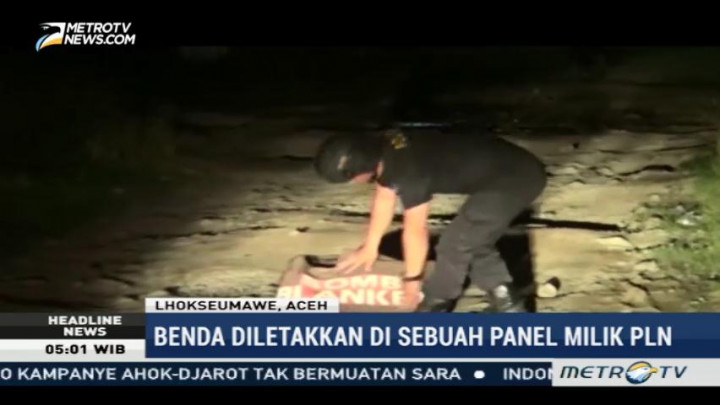 Benda Diduga Bom Ditemukan di Dekat Bekas Bangunan Cunda Plaza