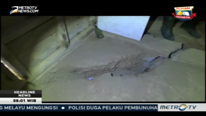 Tanah Bergerak, Ratusan Warga Ponorogo Terpaksa Mengungsi