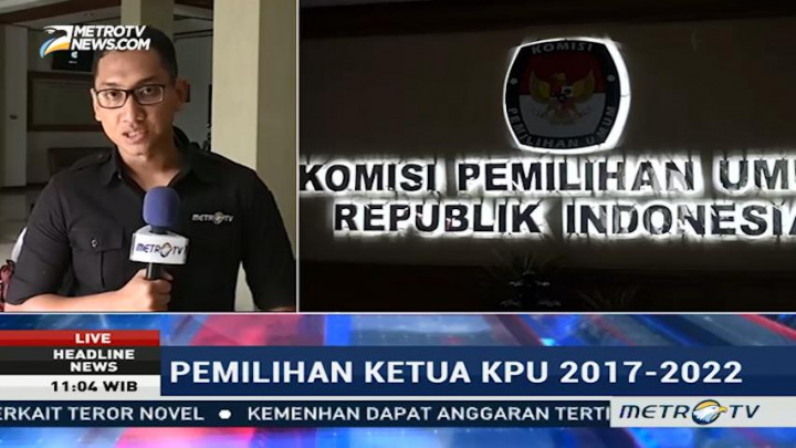 KPU Gelar Rapat Pleno Pemilihan Ketua