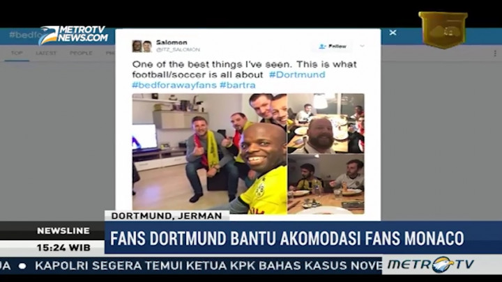 Dortmund Sediakan Tempat Bermalam untuk Suporter AS Monaco