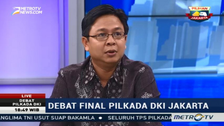 Pengamat: Debat Jadi Faktor Peningkat Elektabilitas Ahok