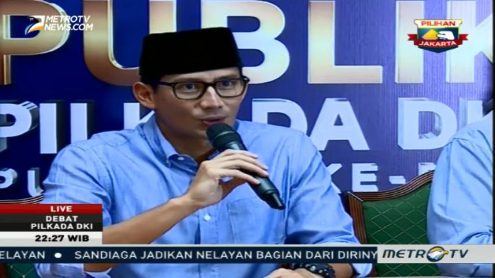 Ini Alasan Anies-Sandi Berkemeja Biru dalam Debat Final