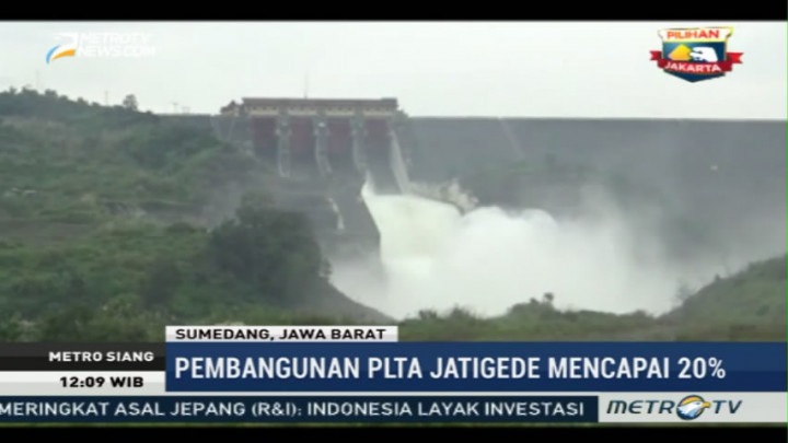 PLTA Jatigede Ditargetkan Beroperasi 2019