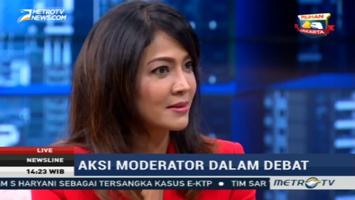 Ira Koesno Bicara Soal Netralitas di Debat Pilgub DKI