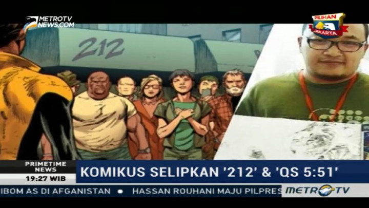 Komikus Indonesia Selipkan 212 dan QS 5:51 di Komik X-Men