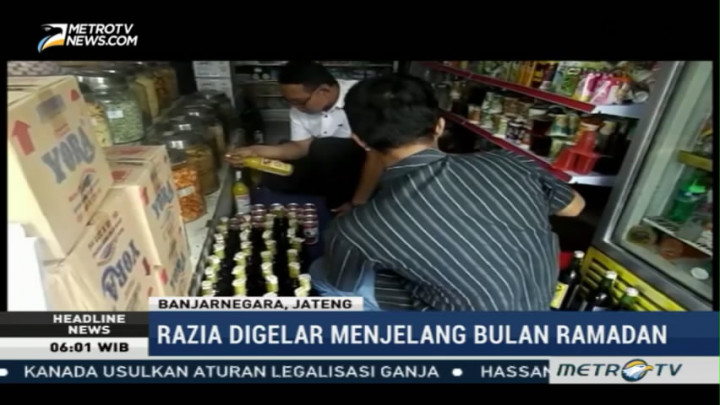 Polres Banjarnegara Amankan Ribuan Botol Miras