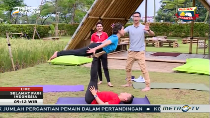 Acroyoga, Olahraga Gabungan Akrobatik dan Yoga (1)