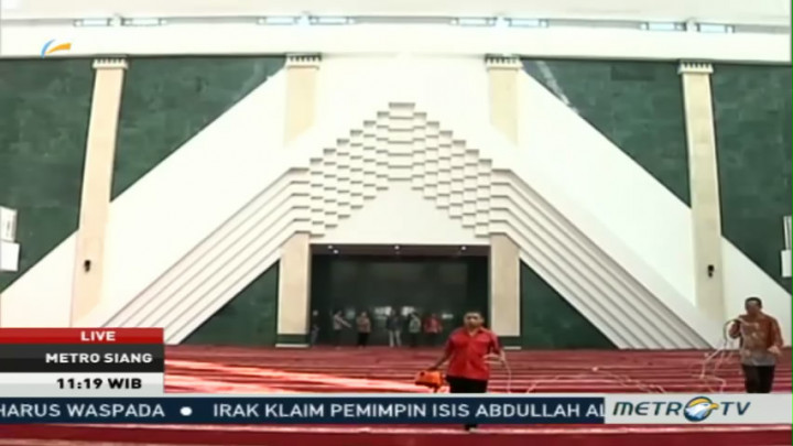 Jokowi akan Tinjau Fasilitas Masjid Raya DKI Jakarta